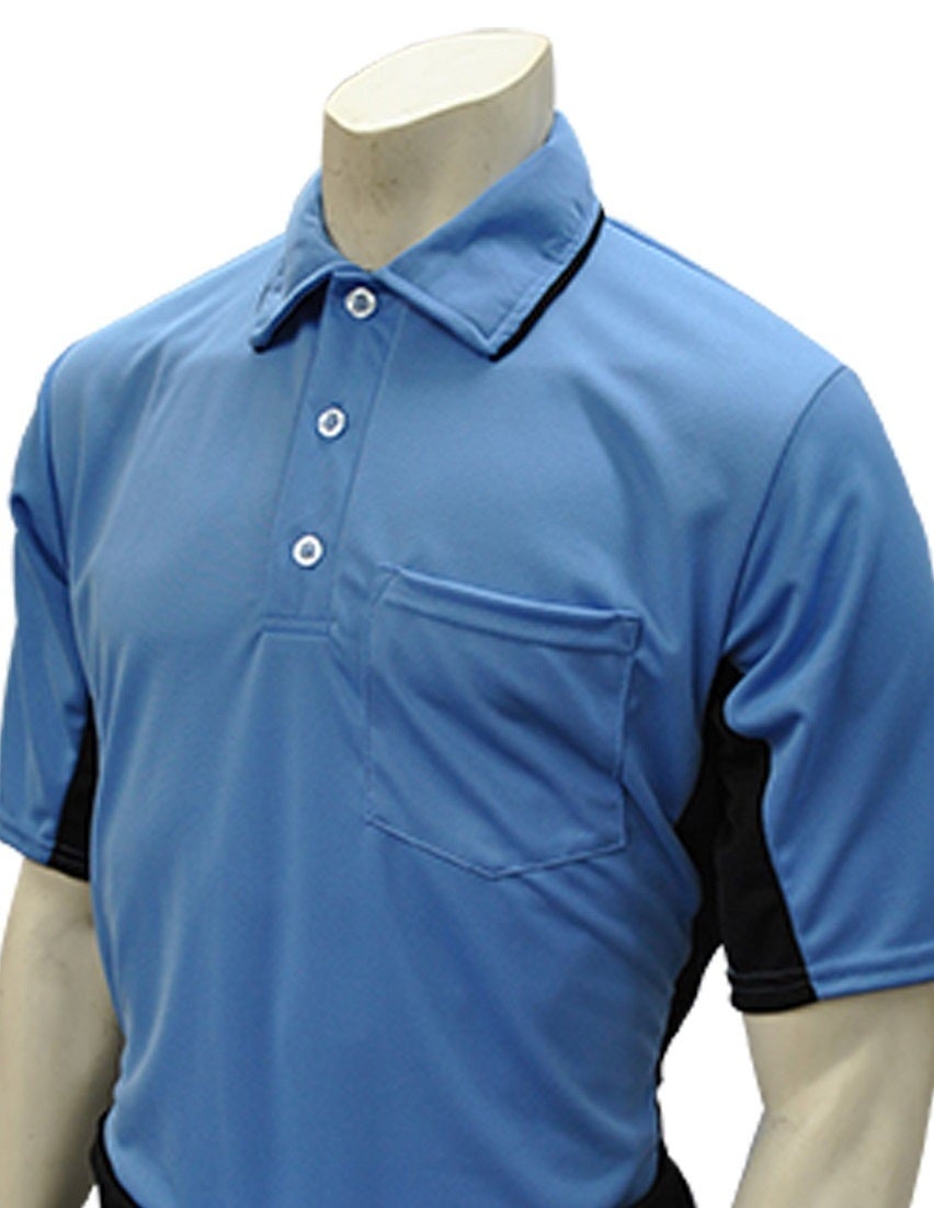Smitty Major League Style “Body Flex” Replica Sky Blue Umpire Shirt w